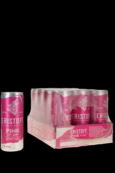 Image sur Eristoff Pink It Up Can 5° 0.25L