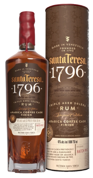 Image sur Santa Teresa 1796 Arabica Café Cask 46° 0.7L