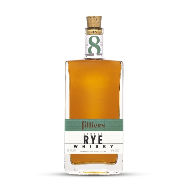 Image sur Filliers 8 Years Single Rye Whisky 46.5° 0.5L
