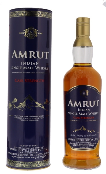Image sur Amrut Cask Strength 61.8° 0.7L