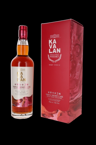 Image sur Kavalan Triple Sherry Cask 40° 0.7L