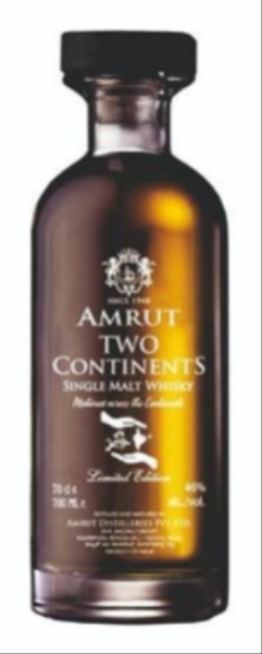 Image sur Amrut Two Continents 4th Edition 46° 0.7L