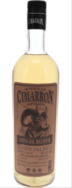 Image sur Cimarrón Tequila Reposado 100% De Agave 40° 1L