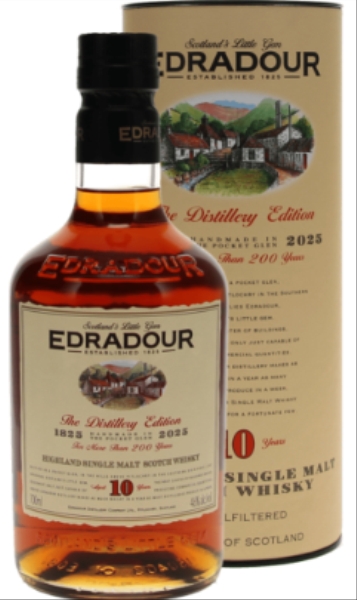 Image sur Edradour 10 Years 200 Years Distillery Edition 46° 0.7L