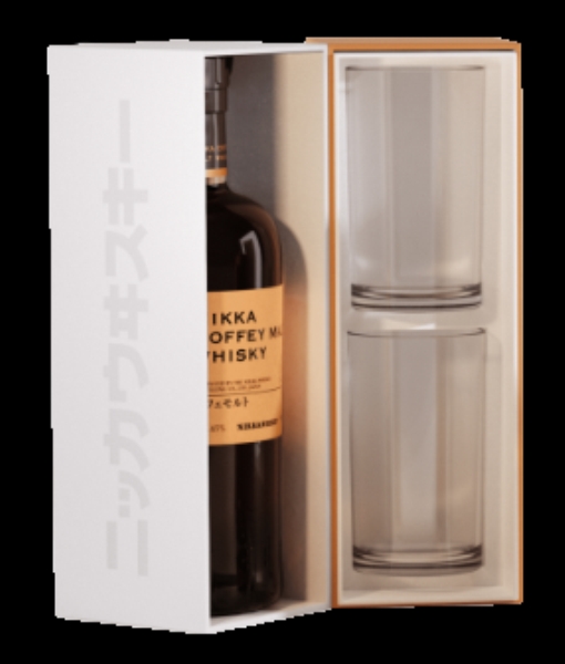 Image sur Nikka Coffey Malt + 2 verres 45° 0.7L