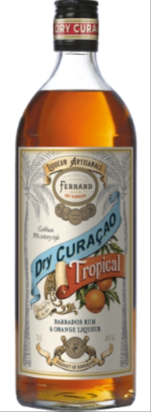 Image sur Pierre Ferrand Dry Curacao Tropical 40° 0.7L